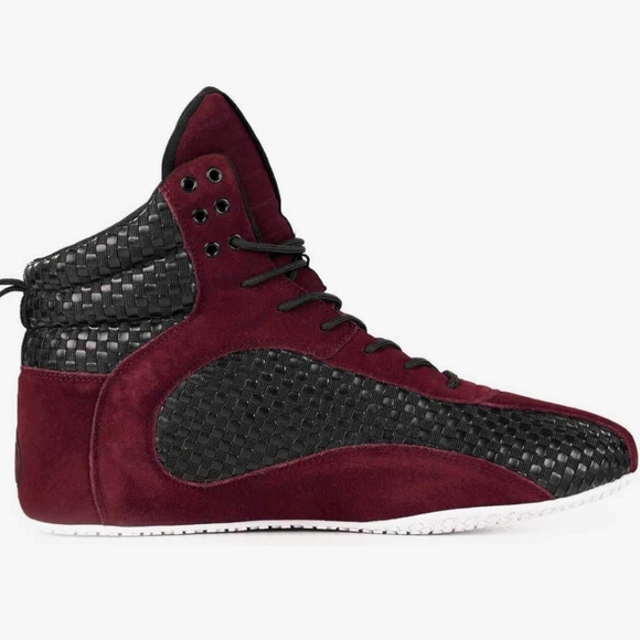 Ryderwear D-Mak Carbon Weight Lifting Shoe- Burgundy/Black Men's Size 13